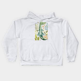 Crocodile in the jungle Kids Hoodie